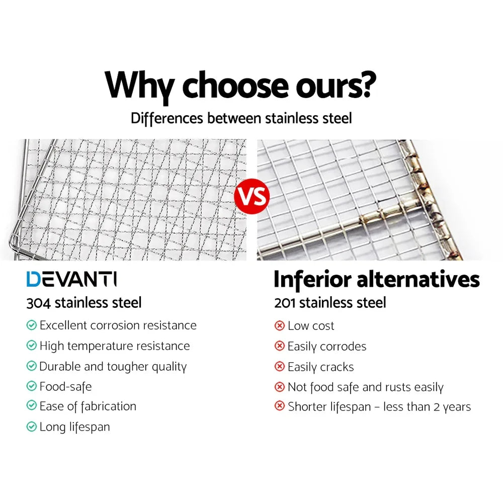 Devanti 6 Trays Food Dehydrator Stainless Steel Tray - Mekamart Australia
