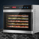 Devanti 6 Trays Food Dehydrator Stainless Steel Tray - Mekamart Australia