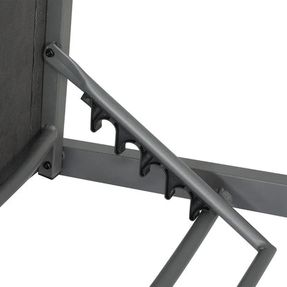 Gardeon Sun Lounge Outdoor Lounger Aluminium Folding Beach Chair Wheels Patio - Mekamart Australia