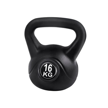 Everfit 16kg Kettlebell Set Weight Lifting Bench Dumbbells Kettle Bell Gym Home - Mekamart Australia