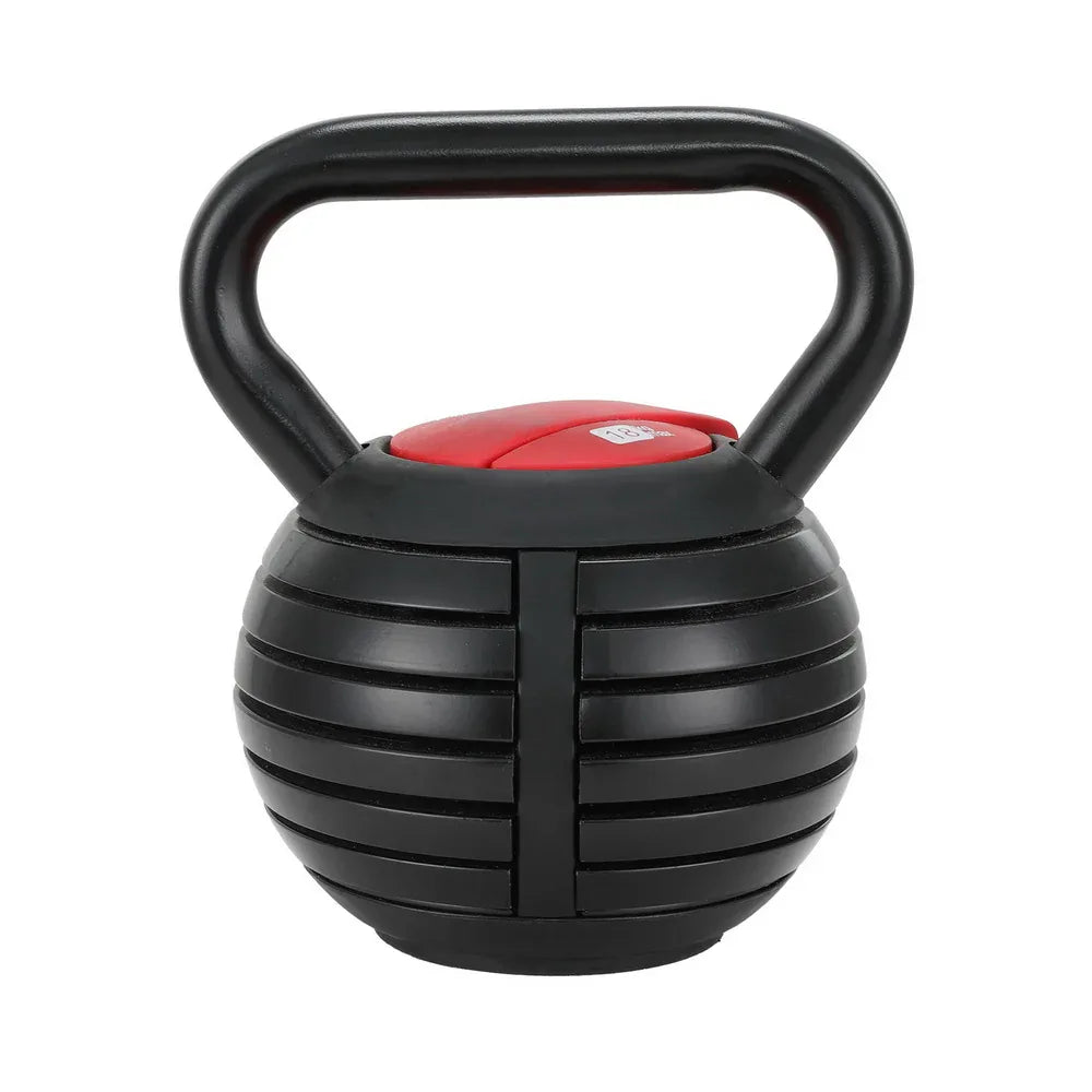 Everfit 18kg Adjustable Kettlebell Set Portable Kettle Bell Weight Dumbbells 10lbs 40lbs - Mekamart Australia