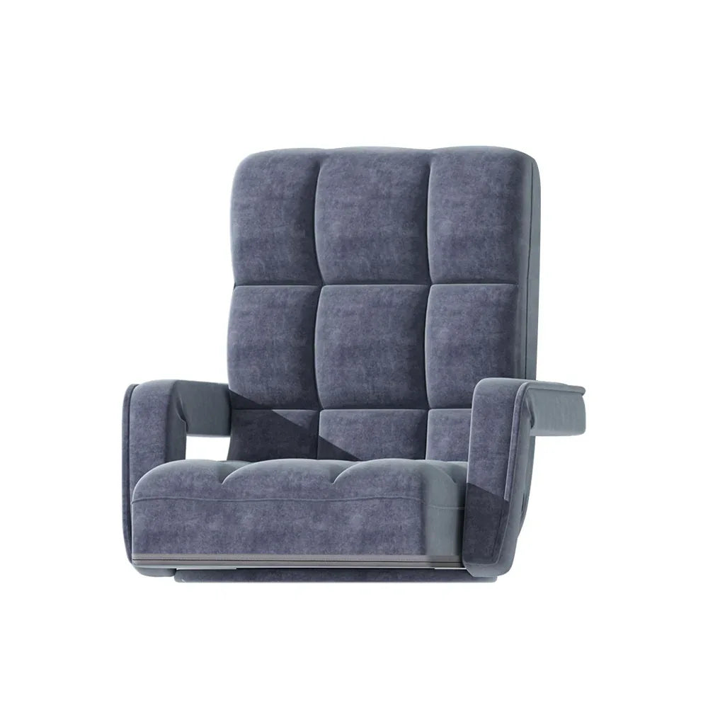 Artiss Floor Chair Lounge Sofa Swivel Charcoal - Mekamart Australia