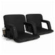 Artiss 2X Floor Lounge Sofa Bed With Armrest Heated Cushion - Mekamart Australia