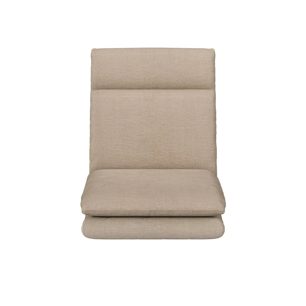 Artiss 2XFloor Chair Sofa Linen Beige - Mekamart Australia