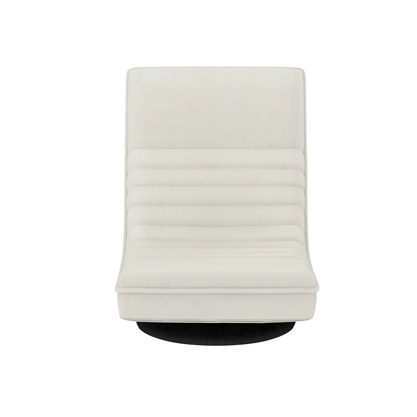 Artiss 2XFloor Chair Lounge Sofa Swivel Foldable Linen White - Mekamart Australia