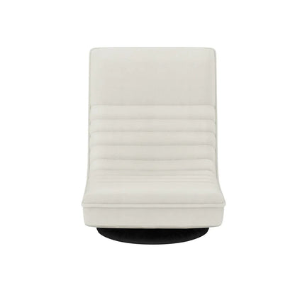 Artiss 4XFloor Chair Lounge Sofa Swivel Foldable Linen White - Mekamart Australia