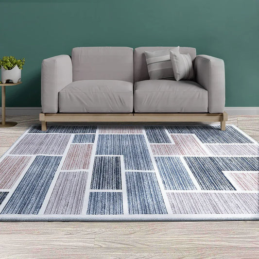 Artiss Rug 160x230cm Area Rug Large Carpet Soft Short Pile Modern Oblo - Mekamart Australia