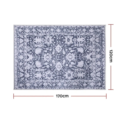 Artiss Floor Rug 120x170cm Soft Velvet Washable Modern Area Rug Floor Carpet Mat - Mekamart Australia