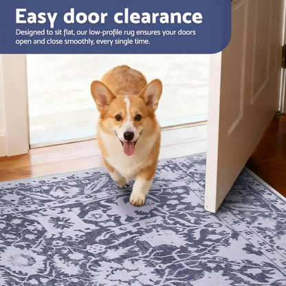 Artiss Floor Rug 120x170cm Soft Velvet Washable Modern Area Rug Floor Carpet Mat - Mekamart Australia