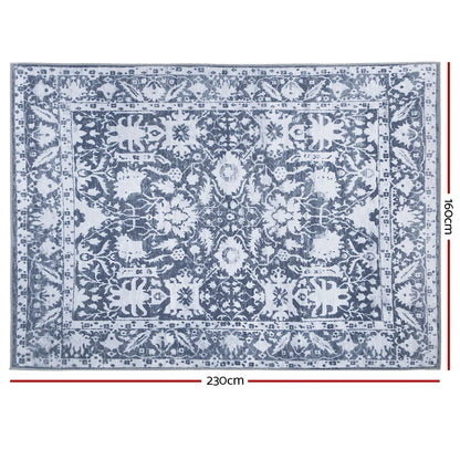 Artiss Rug 160x230cm Area Rug Large Carpet Soft Short Pile Modern Fafi - Mekamart Australia