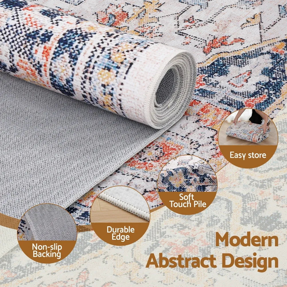 Artiss Floor Rug 200X290cm Large Washable Carpet - Mekamart Australia