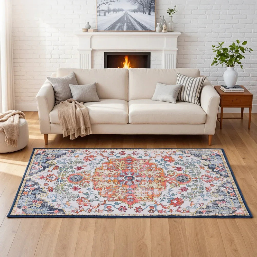 Artiss Floor Rug 120X170cm Large Washable Geometric Area Rug Modern Carpet Mat - Mekamart Australia