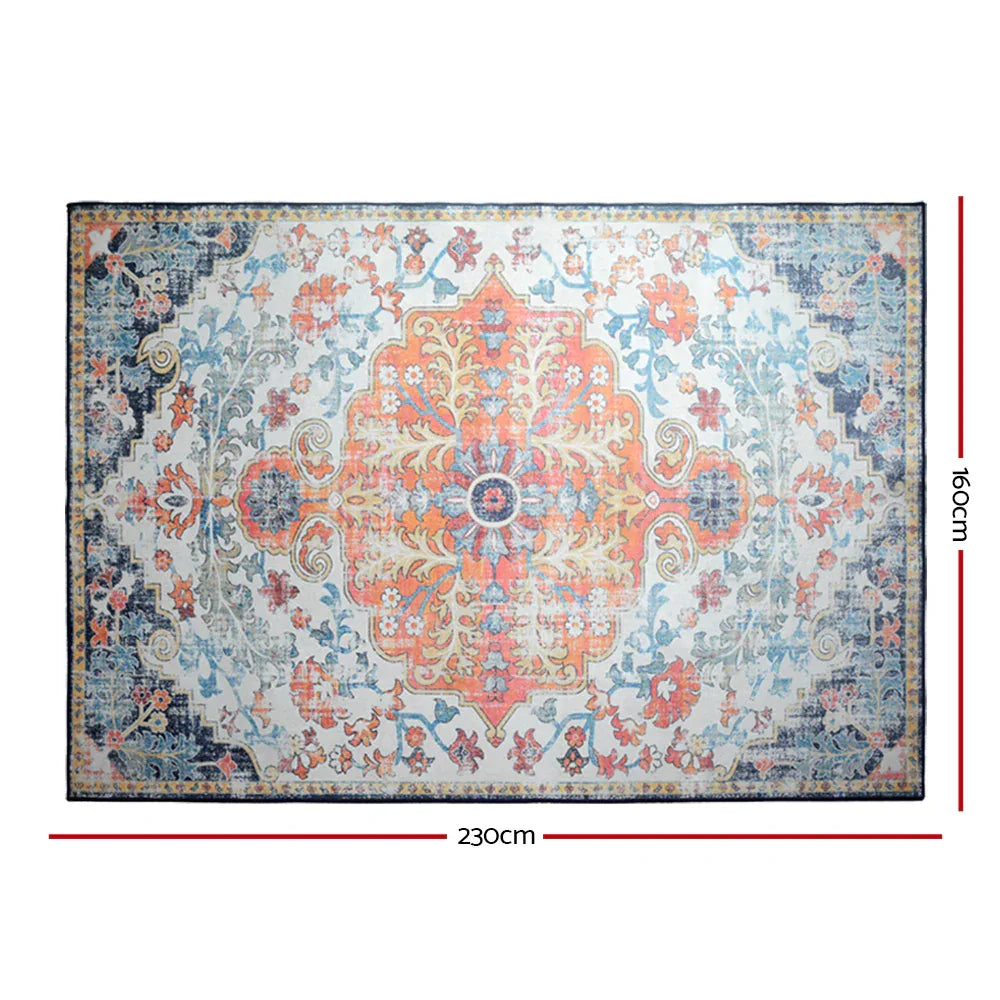 Artiss Rug 160x230cm Area Rug Large Carpet Soft Short Pile Modern Yasmin - Mekamart Australia
