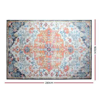 Artiss Rug 160x230cm Area Rug Large Carpet Soft Short Pile Modern Yasmin - Mekamart Australia
