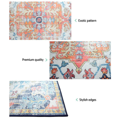 Artiss Rug 160x230cm Area Rug Large Carpet Soft Short Pile Modern Yasmin - Mekamart Australia