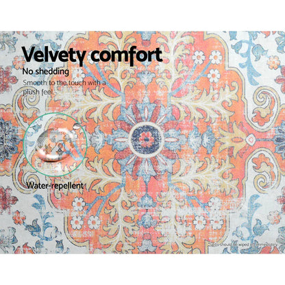 Artiss Rug 160x230cm Area Rug Large Carpet Soft Short Pile Modern Yasmin - Mekamart Australia