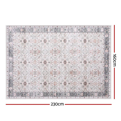 Artiss Washable Floor Rug 160X230cm Large Area Rug Modern Living Room Carpet - Mekamart Australia