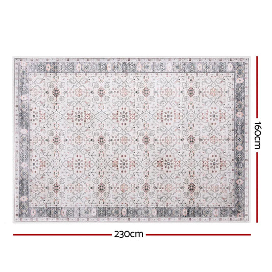 Artiss Washable Floor Rug 160X230cm Large Area Rug Modern Living Room Carpet - Mekamart Australia