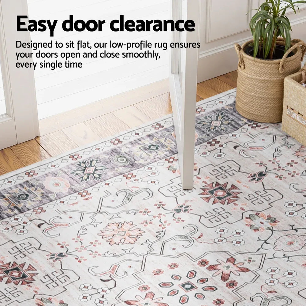 Artiss Washable Floor Rug 240X340cm Large Area Rug Modern Living Room Carpet - Mekamart Australia