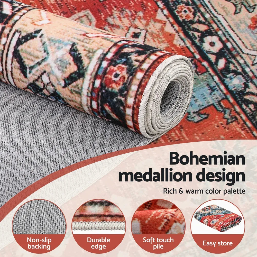 Artiss Floor Rug 200X290cm Large Washable Area Rug Modern Living Room Carpet Mat - Mekamart Australia