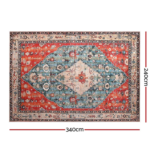 Artiss Floor Rug 240X340cm Large Washable Area Rug Modern Living Room Carpet Mat - Mekamart Australia