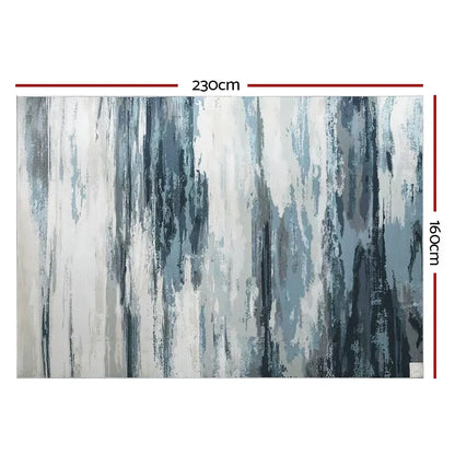 Artiss Rug 160x230cm Area Rug Washable Mat Large Carpet Soft Short Pile Poca - Mekamart Australia