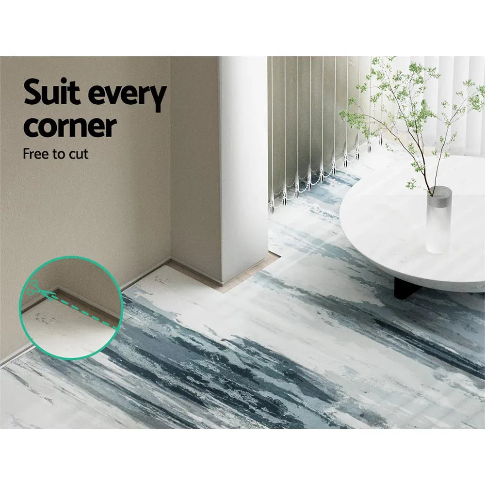 Artiss Rug 200x290cm Area Rug Washable Mat Large Carpet Soft Short Pile Poca - Mekamart Australia