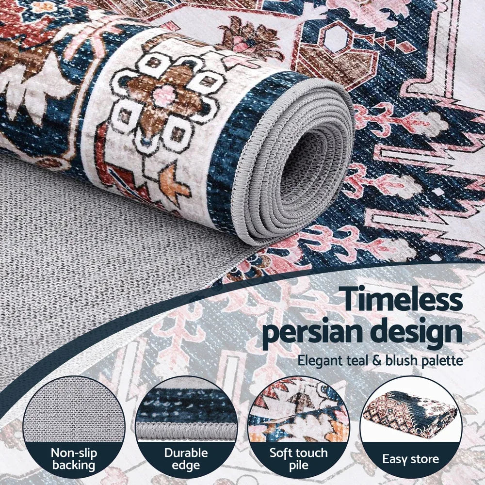 Artiss Floor Rug 240x340cm Large Washable Persian Area Rug Living Room Carpet - Mekamart Australia