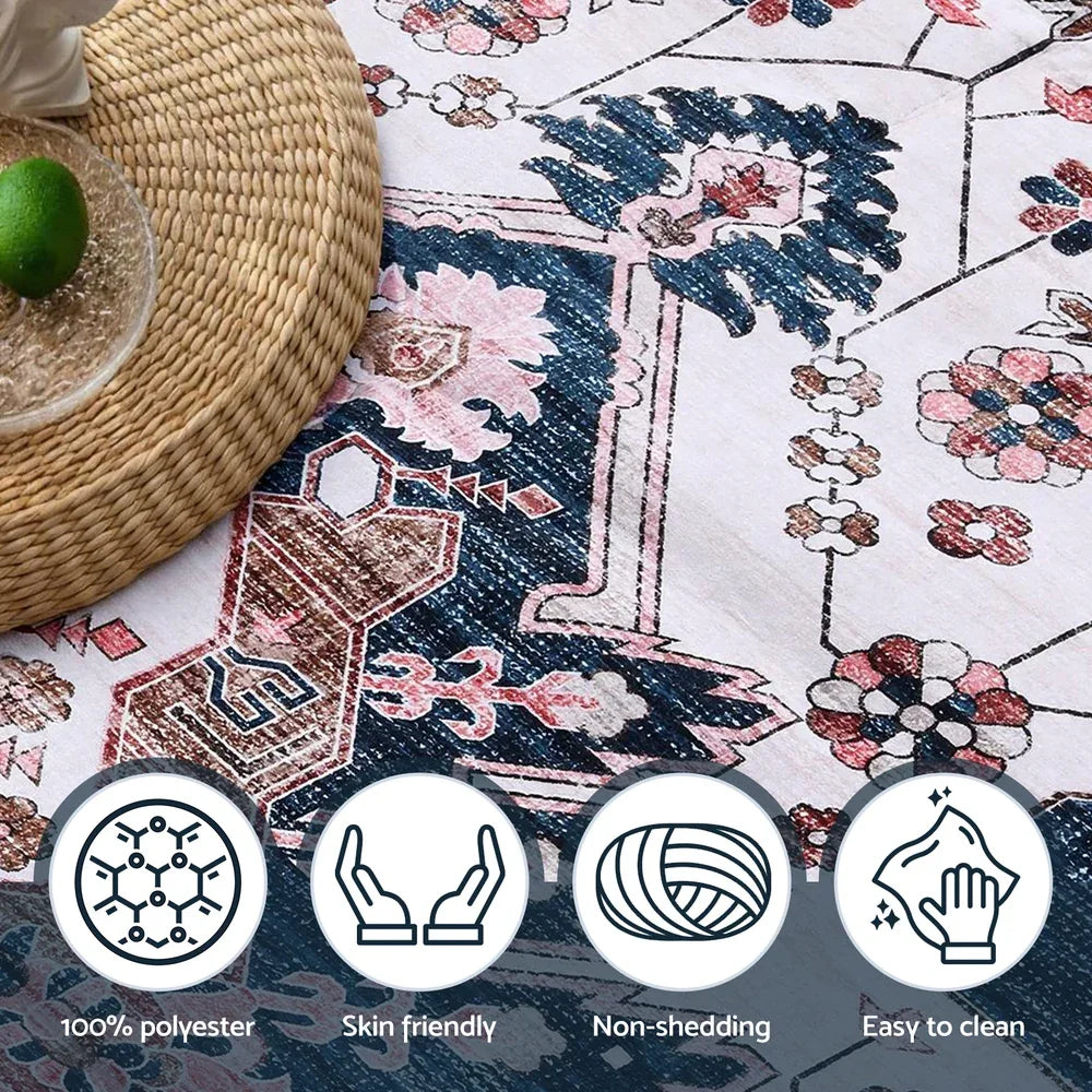 Artiss Floor Rug 240x340cm Large Washable Persian Area Rug Living Room Carpet - Mekamart Australia