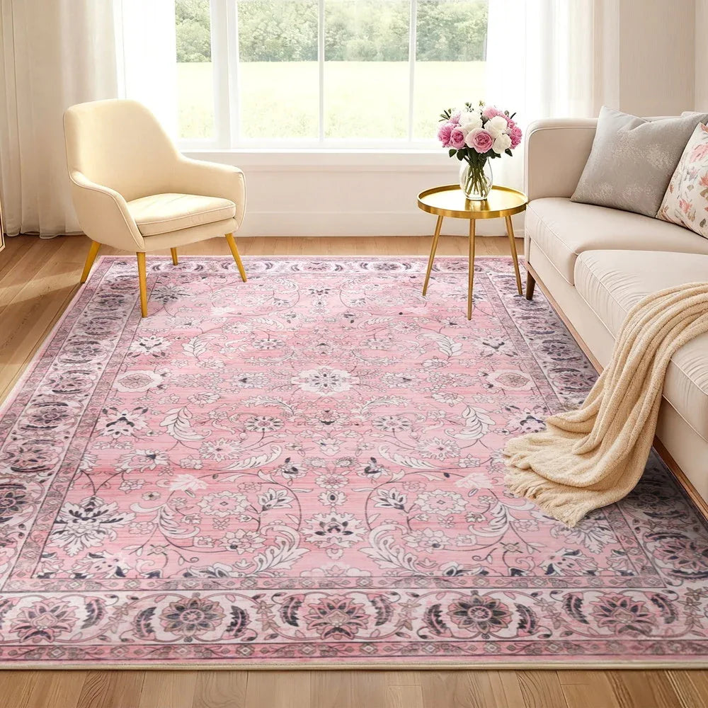 Artiss Floor Rug 200X290cm Large Washable Area Rug Vintage Living Room Carpet - Mekamart Australia