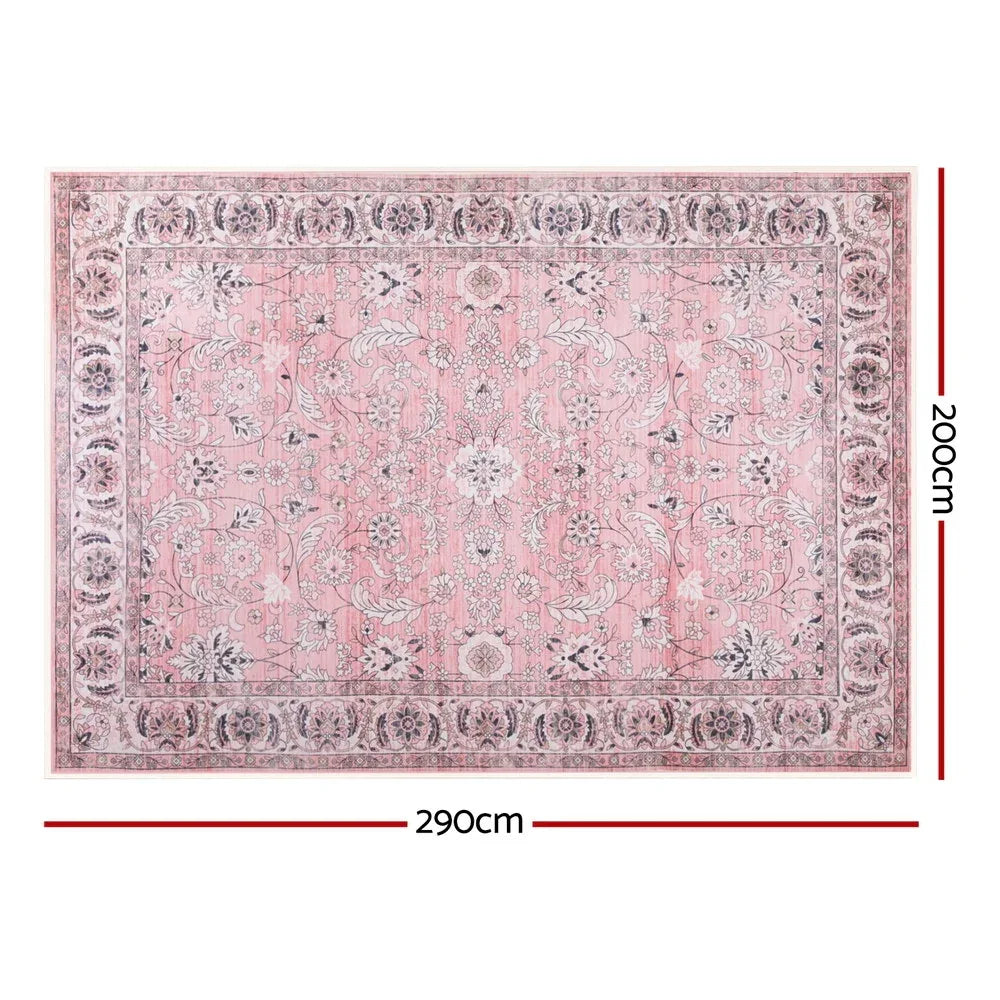 Artiss Floor Rug 200X290cm Large Washable Area Rug Vintage Living Room Carpet - Mekamart Australia