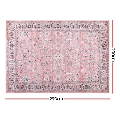 Artiss Floor Rug 200X290cm Large Washable Area Rug Vintage Living Room Carpet - Mekamart Australia