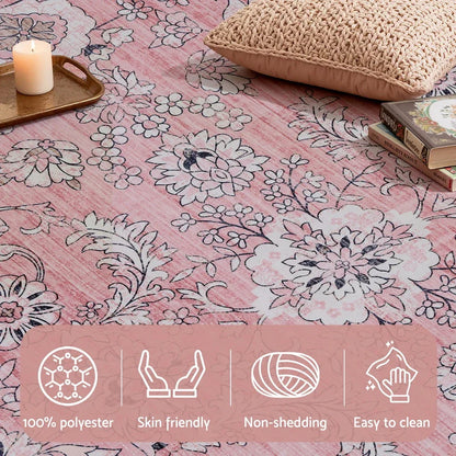 Artiss Floor Rug 200X290cm Large Washable Area Rug Vintage Living Room Carpet - Mekamart Australia