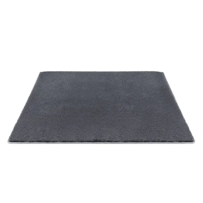 Artiss Floor Rug 200x230cm Plush Area Shaggy Rug Living Room Bedroom Carpet Grey - Mekamart Australia