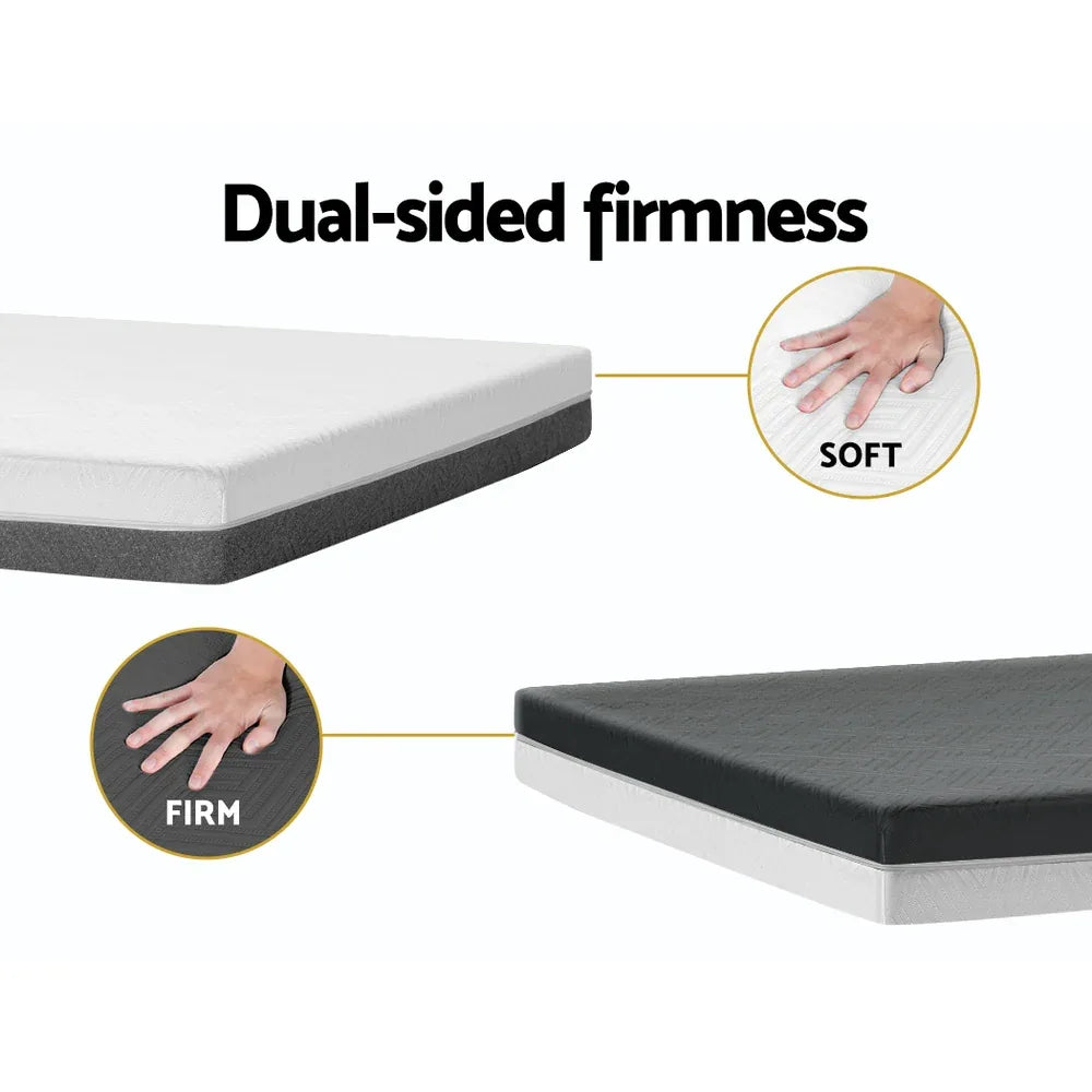 Giselle Bedding Memory Foam Mattress Bed Cool Gel Non Spring 15cm Single - Mekamart Australia