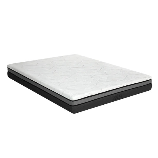 Giselle Bedding Memory Foam Mattress Bed Cool Gel Non Spring 25cm King Single - Mekamart Australia