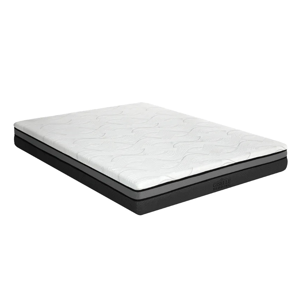 Giselle Bedding Memory Foam Mattress Bed Cool Gel Non Spring 25cm Single - Mekamart Australia