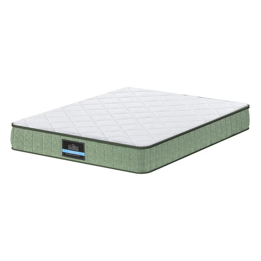 Giselle 25cm Memory Foam Mattress Dual Layer Zipper Cover Cool Charcoal Foam Mattresses Double - Mekamart Australia