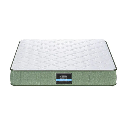 Giselle 25cm Memory Foam Mattress Dual Layer Zipper Cover Cool Charcoal Foam Mattresses Queen - Mekamart Australia