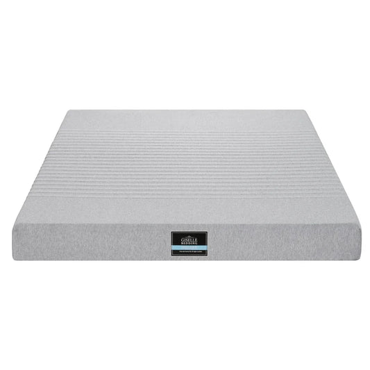 Giselle Bedding Cool Gel Memory Foam Mattress Charcoal 7-Zone Washable Bamboo Cover 15cm King - Mekamart Australia