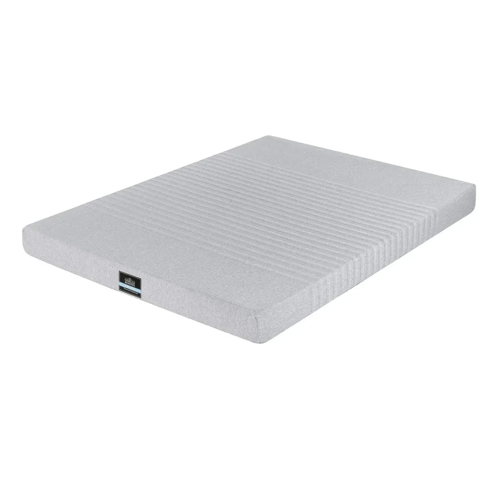 Giselle Bedding Cool Gel Memory Foam Mattress Charcoal 7-Zone Washable Bamboo Cover 15cm King - Mekamart Australia
