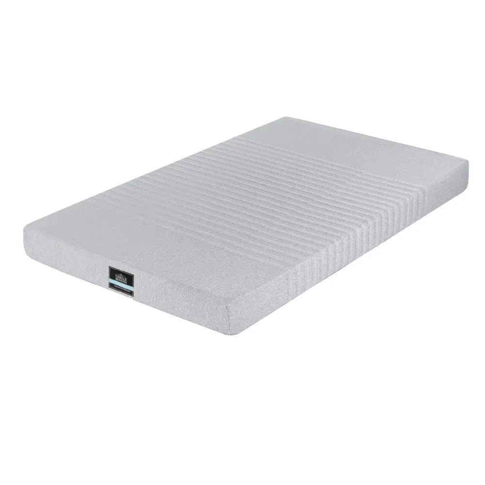 Giselle Bedding Cool Gel Memory Foam Mattress Charcoal 7-Zone Washable Bamboo Cover 15cm King Single - Mekamart Australia