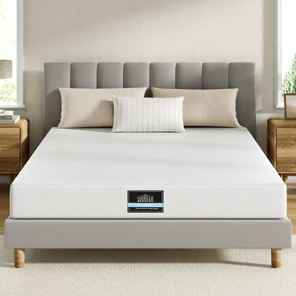 Giselle 20cm Memory Foam Mattress Green Tea Queen - Mekamart Australia