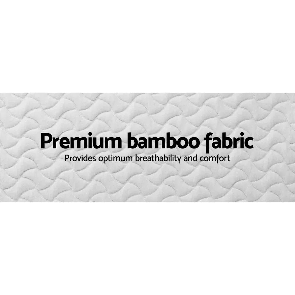 Giselle Bedding Foldable Mattress Folding Foam Cot Bed White - Mekamart Australia