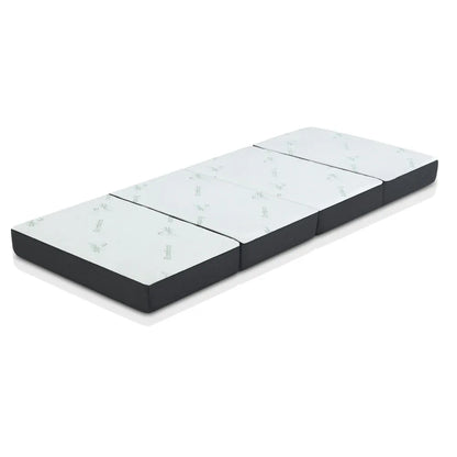 Giselle Bedding Foldable Mattress Folding Foam Sofa Bed Mat Bamboo - Mekamart Australia
