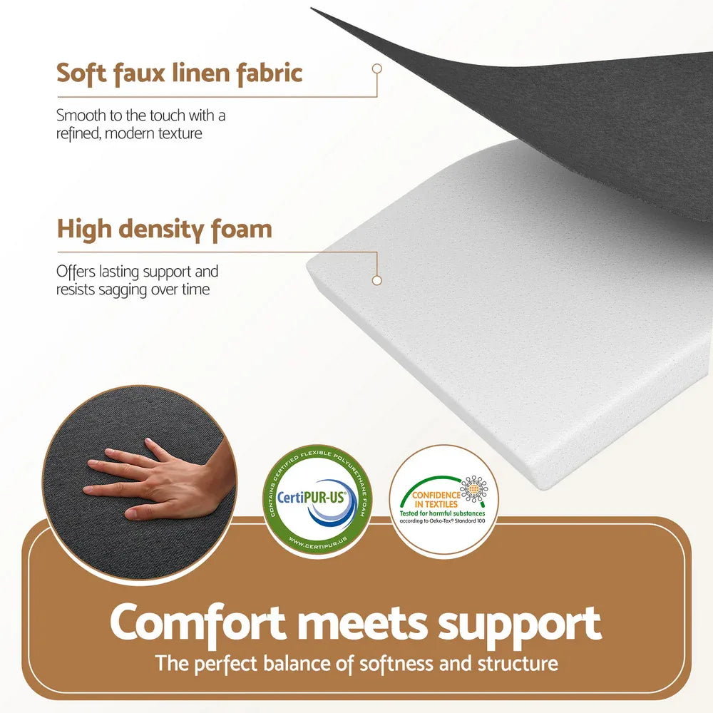 Giselle Bedding Foldable Mattress Folding Foam Mattresses Portable Mat Queen - Mekamart Australia