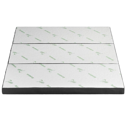 Giselle Foldable Mattress Folding Foam Mattresses Bamboo Queen - Mekamart Australia