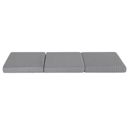 Giselle Foldable Mattress Folding Sofa Bed Trifold Memory Foam Camping Cushion Mat - Mekamart Australia