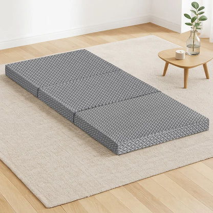 Giselle Foldable Mattress Folding Sofa Bed Trifold Memory Foam Camping Cushion Mat - Mekamart Australia