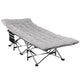 Artiss Folding Bed With Mattress Heavy Duty Grey 185CM - Mekamart Australia